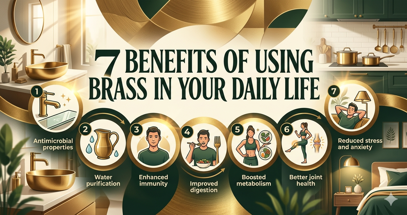 7 Benefits of Using Brass in Your Daily Life.